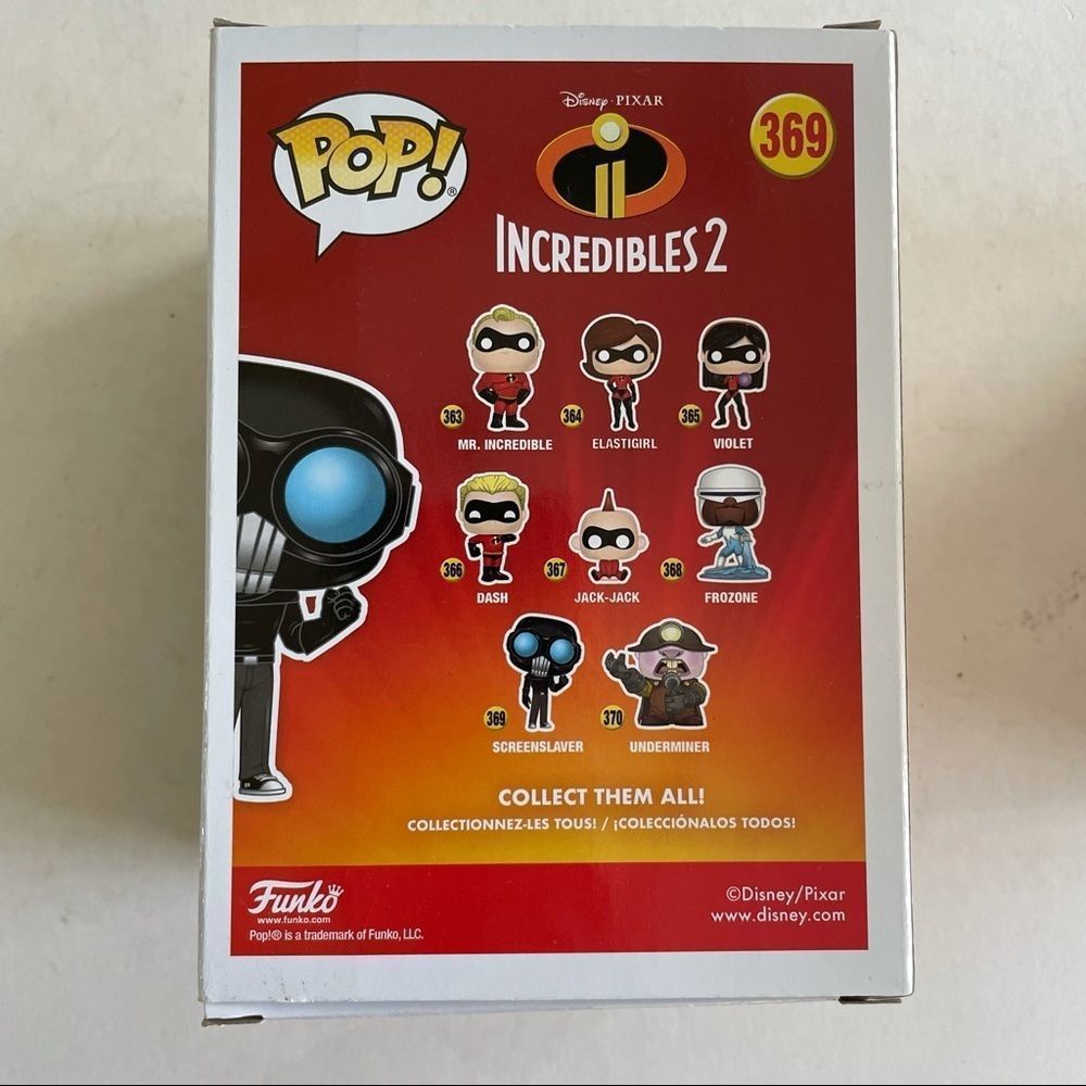Funko Incredibles 2 #369 Screenslaver - Picture 2 of 2